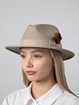 Шляпа STETSON арт. 2598144 TRAVELLER WOOLFELT/CASHMERE (бежевый)